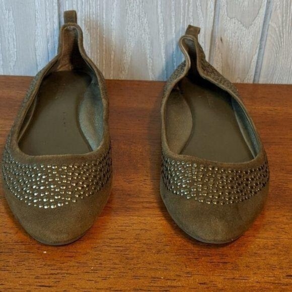 Banana Republic ballet flats studded sz 7M - Picture 3 of 7